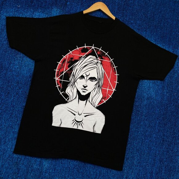 In This Moment Half God Half Devil Ritual NuMetal Band Tee L - Picture 3 of 4